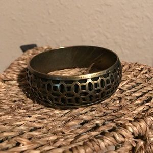 Bronze bangle bracelet